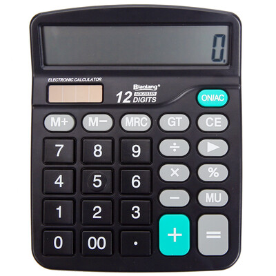 

Dawn M & G ADG98190 voice type metal panel calculator machine