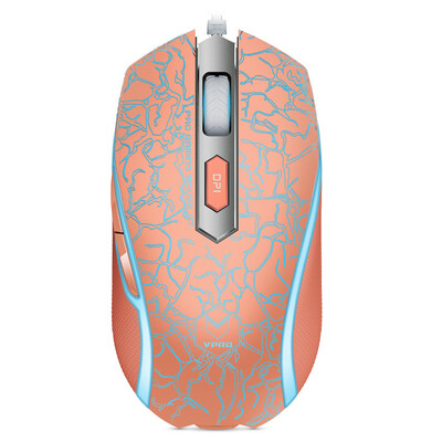 

Thunderbolt Rapoo V210 gaming mouse mouse mouse mouse mouse mouse rose gold flames version