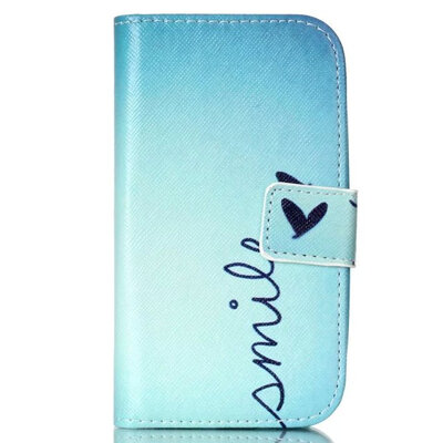 

MITI Fashion Painted Leather Flip Case For Samsung Galaxy Ace 3 S7272 S7270 Mobile Wallet Card Slots Cover Stand Cases