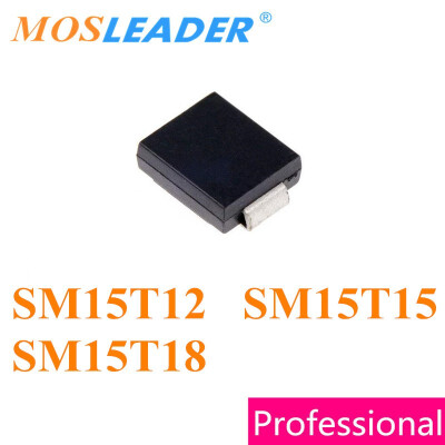 

Mosleader SM15T12 SM15T15 SM15T18 SMC 500PCS DO214AB DO-214AB SM15T12A SM15T12CA SM15T15A SM15T15CA SM15T18A SM15T18CA TVS