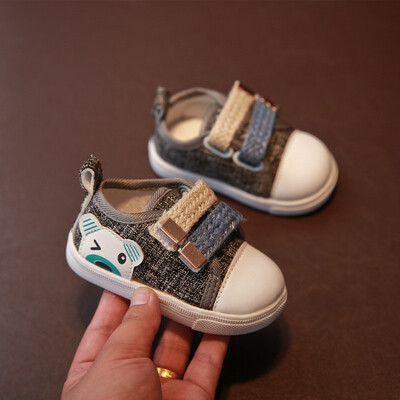 

Spring Baby Girl Shoes First Walkers Beautiful Flower Princess Shoes Boy Fashion Casual Sneakers Canvas Soft Sole Toddler Shoes