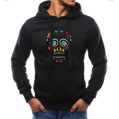 

Fashion Spring Autumn Hip Hop Hoodie Sweatshirt Men Hooded Streetwear Pillover Tracksuit Solid Color Sportswear Hoody