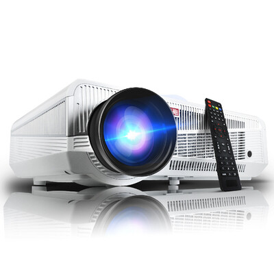 

Poner Saund led86 projector home smart pico projector office projector standard no system version 800P HD resolution support red&blue 3D external equipment