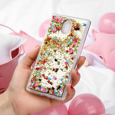 

Akabeila Cover for Nokia 3 Case Soft Mirror Dynamic Glitter Phone Protector Cover Nokia 3 50 inch Shell