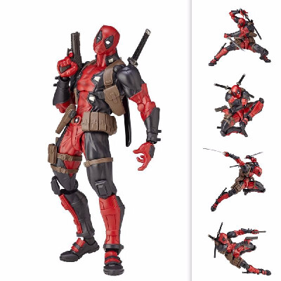 

Christmas Gift Cartoon PVC Action Figure Change Face Collectible Model Toy Red Boxed Super Heros Dolls