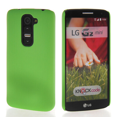 

MOONCASE Hard Rubberized Rubber Coating Devise Back чехол для LG G2 Mini Green