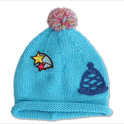 

Buebos Ninos 2015 Winter New Children's Beanie Hat Stars Watermelon Cashmere Wool Kids Baby Unisex Hat