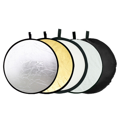 

Good weather 110cm five-in-one reflector / round file light board gold / silver / white / soft board / black