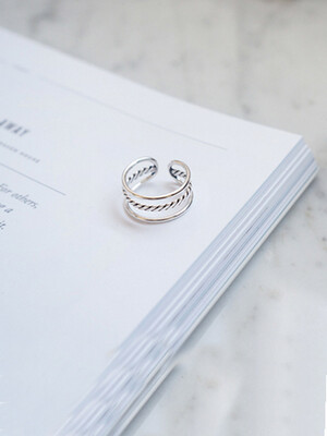 

ONICE 925 Sterling Silver Rings Features Mix Line Design WQJ029