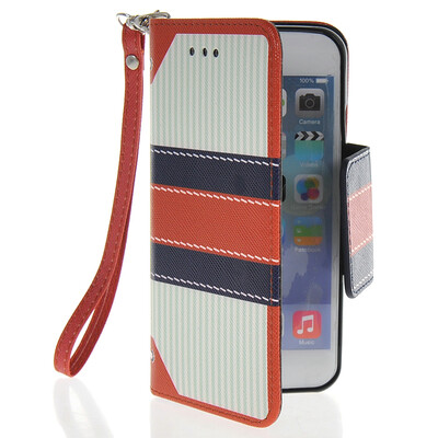 

MOONCASE Fashion Leather Side Flip Wallet Card Slot Pouch Stand Back Case Cover for Apple iPhone 6 ( 4.7 inch )