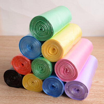 

Cntomlv hot sale 3pcs Roll Vest Style Garbage Bags Storage Bag For Home Waste Trash Bags