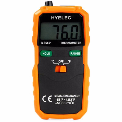 

HYELEC MS6501 K Type Digital Thermometer Temperature Meter