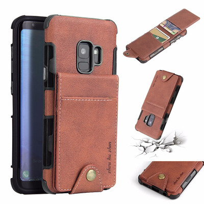 

SHS Phone Case For Huawei P20P20 ProP20 LiteNova 3E Fashion Linen Clasp Card slot Multifunctional Wallet Full Cover