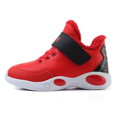 

2018 Spring Cool Boys Children Basketball Shoes Breathable Blue Red Running Sneakers Kids Trainers sports For Teenagers
