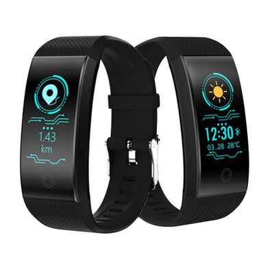 

QW18 Smart Bracelet Watch Sports Color Heart Rate Pedometer Band IP68 Waterproof Wristband Fitness Tracker For IOS Xiaomi 2 3