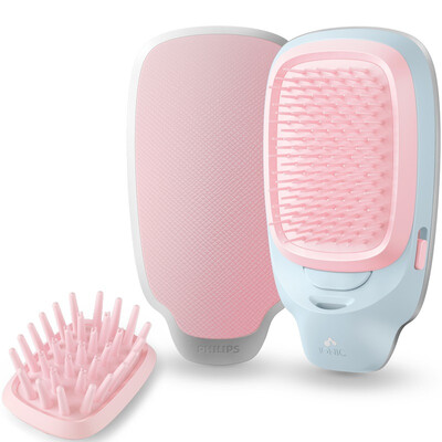 

PHILIPS HP467505 Ionic healthy Comb Anti-static Multi-functional Hairdressing Comb macarons pink