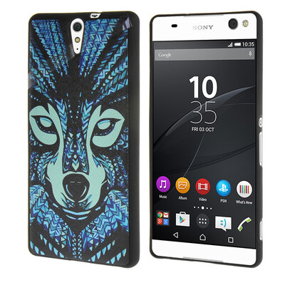 

MOONCASE ЧЕХОЛ ДЛЯ Sony Xperia C5 [Personality Patterns] Flexible Soft Silicone Gel TPU Skin Protective /a04