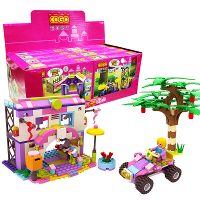 

COGO Princess castle Building blocks toy for girls (17 variations) - Dream Girls series - model 13014