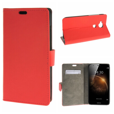 

MOONCASE ЧЕХОЛ ДЛЯ Huawei Ascend G8 Premium PU Flip Leather Wallet Card Holder Bracket Back Pouch Red