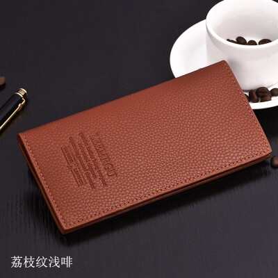 

Fashionable mens wallet multi card card pack Korean&Korean mens Money Wallet young mens long wallet