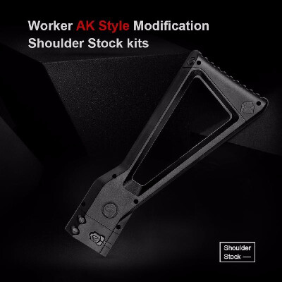 

Worker AK Style Modification Shoulder Stock Kits for Nerf Toy Gun