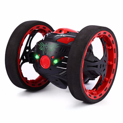 

PEG SJ88 24GHz RC Bounce Car with Flexible Wheels Rotation LED Light