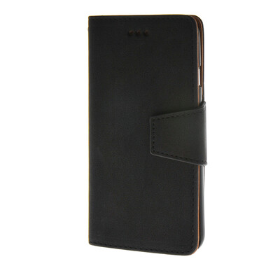 

MOONCASE Flannel Style Leather Card Slot Holster Pouch Stand Shell Case Cover for Apple iPhone 6 Plus ( 5.5 inch ) Black