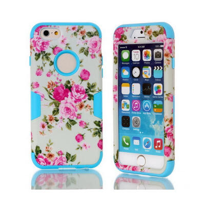 

For Apple iphone 6 Cover Defender Heavy Duty Hybrid Armor Case Capa Back Cover Funda For iphone6 Double Color Shockproof Shell