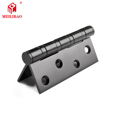 

Meilibao stainless steel thickening flat hinge mute bearing door hinge 4 inch black 2 only HY158-5