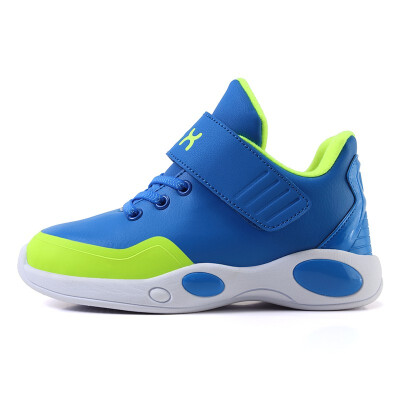 

2018 Spring Cool Boys Children Basketball Shoes Breathable Blue Red Running Sneakers Kids Trainers sports For Teenagers