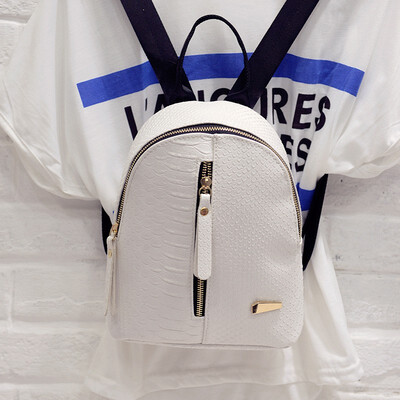 

2018 New Korean Fashion Backpack Women Female Simple Double Shoulder Bag Ladies Leisure Restoration Pu Mini Mochila travel