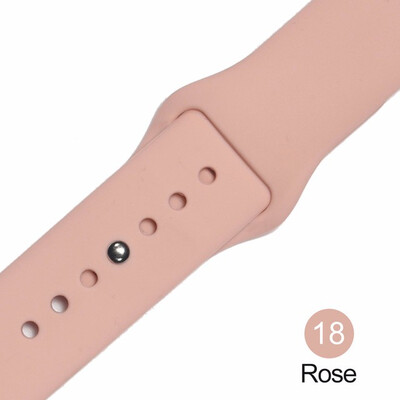 

Soft Silicone Replacement Sport Band For Apple Watch Series 123 42mm 38mm Wrist Bracelet Strap for iWatch Sportsbands