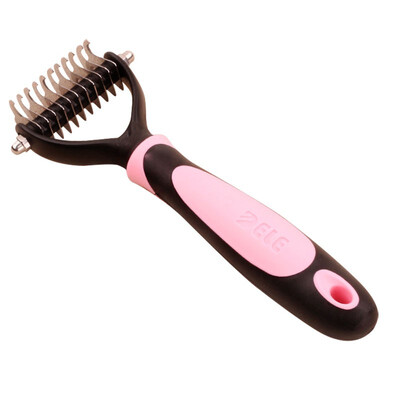 

Pet open knot comb open knot knife rake stainless steel magic hair comb dog cleaning supplies