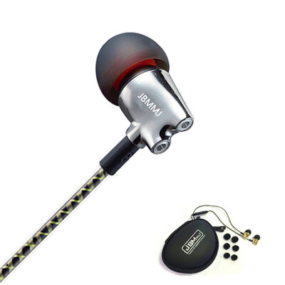 

JBMMJ S800 In Ear Headphones High Quality Metal With Microphone In-ear Earphone HiFi Headset IE800 Style