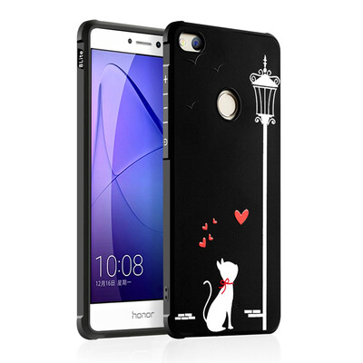 

Goowiiz Fashion Phone Case For Huawei Honor 6x88 Lite Luxury 3D Cute Cartoon Slim Full Soft Silicone Prevent falling