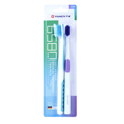 

Yan Di YANDY wide high density soft hair toothbrush 2 6580 bristles imported from Germany CE certification FDA food grade certification