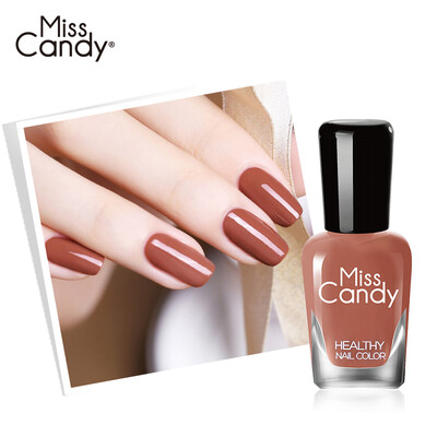 

Miss Candy Healthy Nail Unscentable Peelable Nail Polish Nail Polish Dark Nail Polish Foot Nail Polish Silent Pumpkin Color NA009