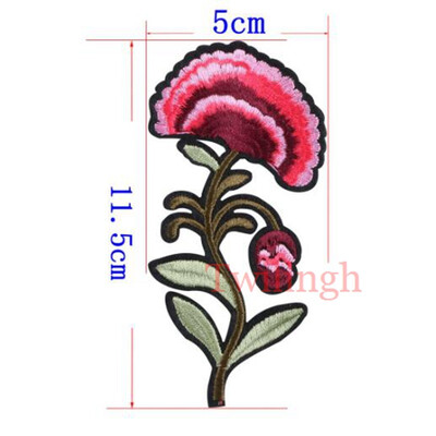 

1 Pcs New Flower Patches Embroidered Patch 3D Stickers Sewing Motif Applique Clothing Repair Fabric DIY Clothes Wedding Patches