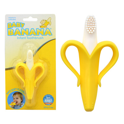 

Baby Banana baby pacifier molar stick teether bite childrens toothbrush banana model American brand