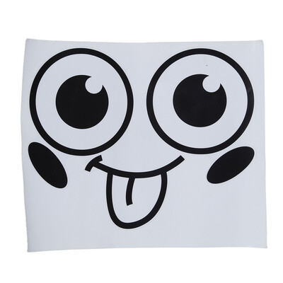 

UpperX Toilet Wall Mural Decal Art Sticker Bathroom Home Decoration Smile Face