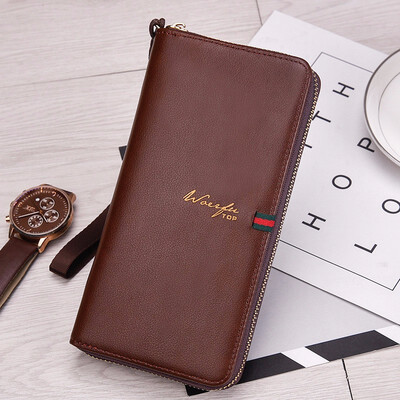 

Small handbag mens Korean version long wallet fashion casual zipper bag hand bag