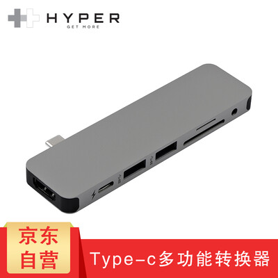 

HyperDrive dock type-c to hdmi Lenovo Dell millet Apple laptop converter Type-c interface deep gray