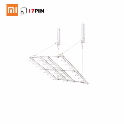 

Xiaomi 17PIN Multifunctional Clothes Hanger With Hook Wall Organizer Rack Stand Stainless Steel Laundry Drying Rack Baby Adults