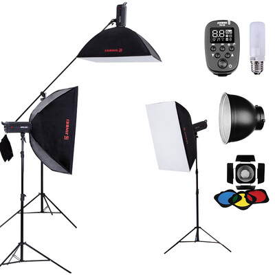 

Jinbei JINBEI Jinbei DPEII600400 Photography Light Studio Flash Studio Fill Light Clothing Portrait Studio Photo Network Products Photo Lights Studio Equipment Three Lights Set
