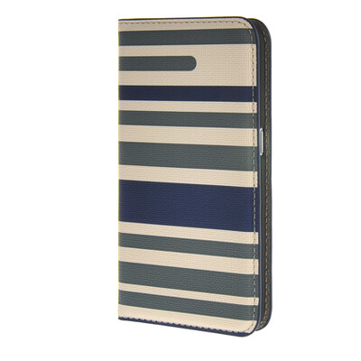

MOONCASE чехол для Samsung Galaxy S6 Stripe spell color Flip Wallet Card Slot Stand Pouch Leather Cover