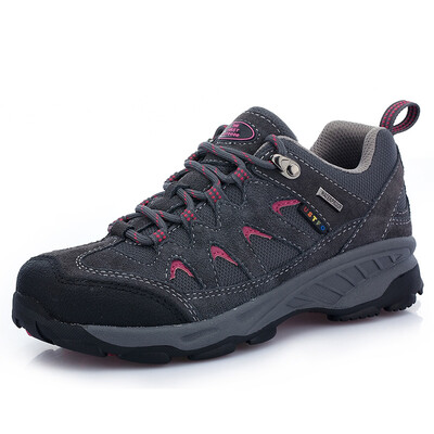 

Thefirstoutdoor hiking shoes outdoor hiking shoes anti-splashing shoes anti-skid wear all palm air cushion 084089 female models dark gray 39 yards