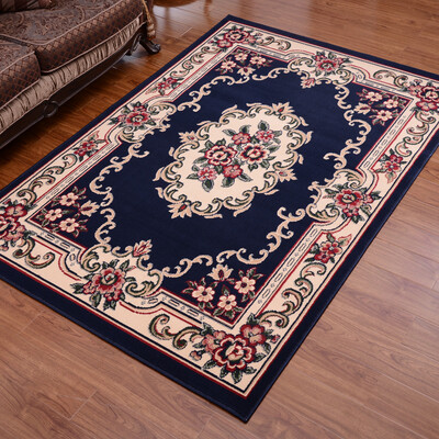 

Lai home European-style non-slip high latitude living room bedroom dining room sofa study non-slip carpet Aubusson series 588Y 100 * 150cm