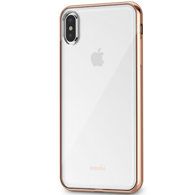 

Moshi Moss Apple 2018 New iPhone XS Max Mobile Shell Cover 65 Inch All-inclusive Drop Transparent Soft Shell Bright Edge Shell Vitros
