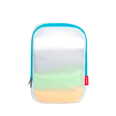 

Pack all light clothing storage bag medium M travel storage bag luggage sorting bag dustproof waterproof wear-resistant duffel bag white