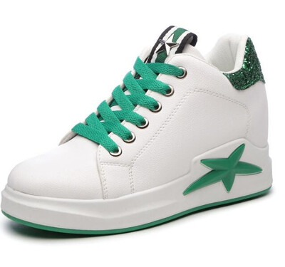 

women sport shoes sneaker heel height increasing casual leisure fashion ladies outdoor walking shoes